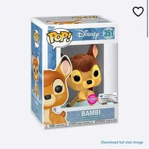 Bambi exclusive Backpack 1/3000 BAMBI ON ICE LENTICULAR #351 (FLOCKED) (LE 3,000) (LOUNGEFLY  main image 2